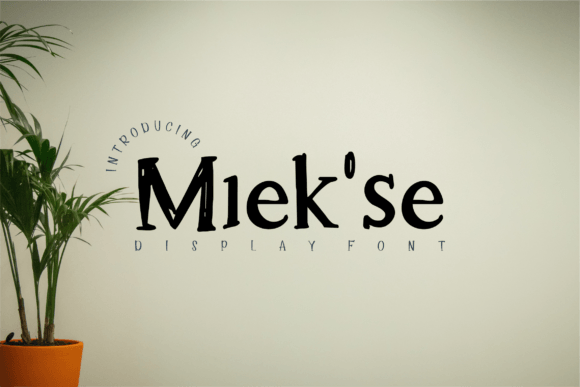 Miek'se Font - Featured Image