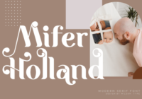 Mifer Holland Font - Featured Image