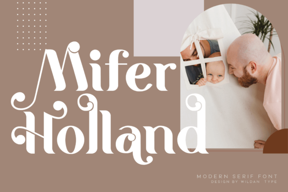 Mifer Holland Font - Featured Image