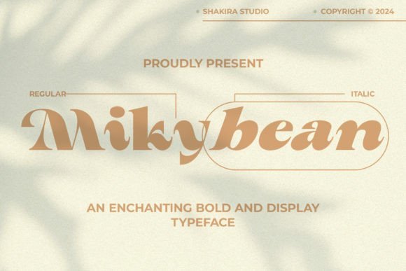 Mikybean Font - Featured Image