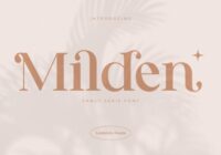 Milden Font - Featured Image
