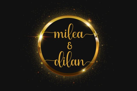 Milea Dilan Font - Featured Image