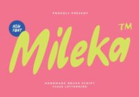 Mileka Font - Featured Image
