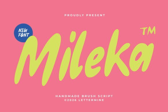 Mileka Font - Featured Image