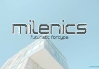 Milenics Font - Featured Image