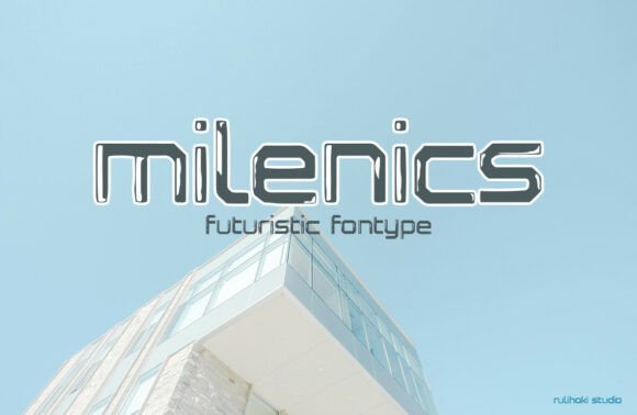 Milenics Font - Featured Image
