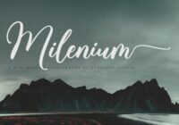 Milenium Script Font - Featured Image