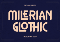 Milerian Glothic Font - Featured Image