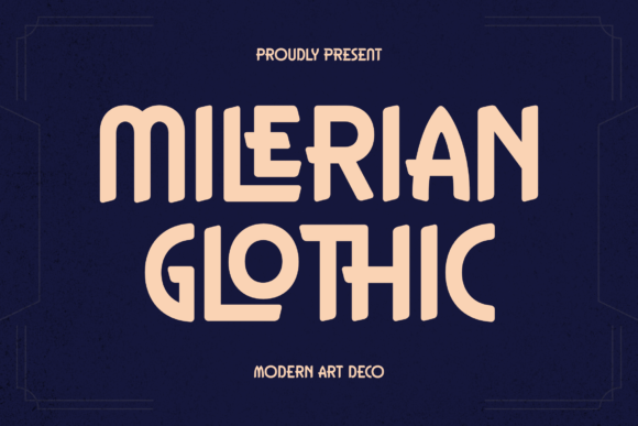 Milerian Glothic Font - Featured Image