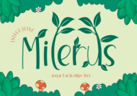 Milerus Font - Featured Image