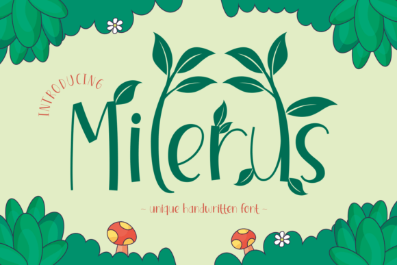 Milerus Font - Featured Image