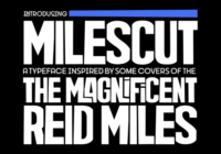 Milescut Font - Featured Image