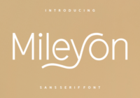 Mileyon Font - Featured Image