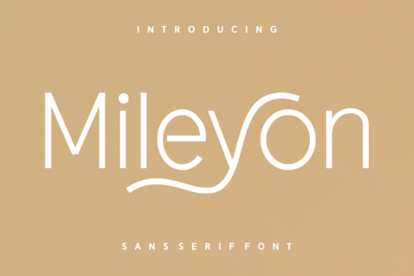 Mileyon Font - Featured Image