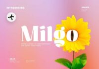 Milgo Font - Featured Image