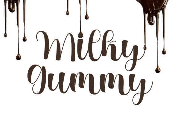 Milky Gummy Font - Featured Image