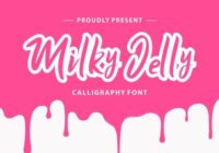 Milky Jelly Font - Featured Image