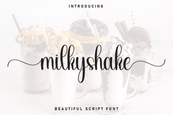 Milkyshake Font - Featured Image