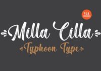 Milla Cilla Font - Featured Image
