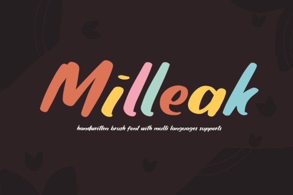 Milleak Font - Featured Image