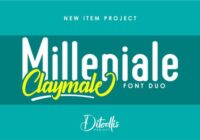 Milleniale Duo Font - Featured Image