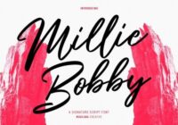 Millie Bobby Font - Featured Image