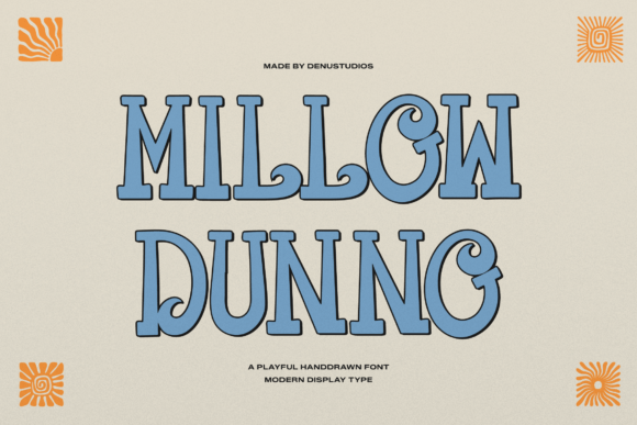 Millow Dunno Font - Featured Image
