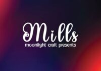 Mills Font - Featured Image