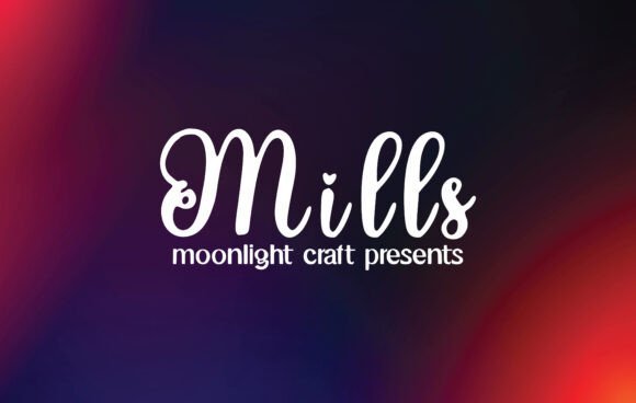 Mills Font - Featured Image
