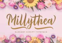 Millythea Font - Featured Image