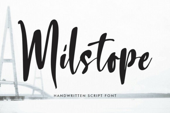 Milstope Font - Featured Image
