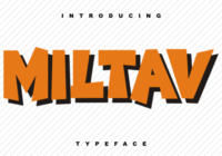 Miltav Font - Featured Image