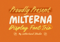 Milterna Font - Featured Image