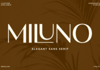 Miluno Font - Featured Image