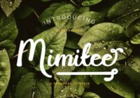 Mimitee Font - Featured Image