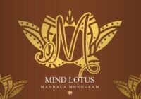 Mind Lotus Lotus Mandala Monogram Font - Featured Image