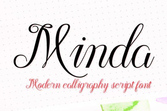 Minda Script Font - Featured Image