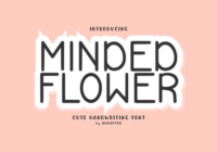 Minded Flower Font - Featured Image
