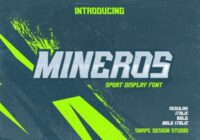 Mineros Font - Featured Image