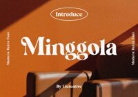 Minggola Font - Featured Image
