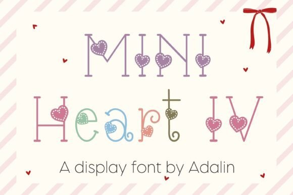 Mini Heart Iv Font - Featured Image