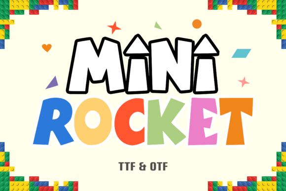Mini Rocket Font - Featured Image