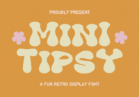 Mini Tipsy Font - Featured Image