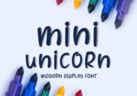Mini Unicorn Font - Featured Image