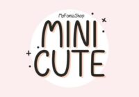 Minicute Font - Featured Image