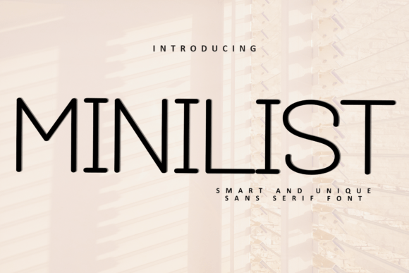 Minilist Font - Featured Image