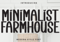 Minimalist Farmhouse Font - Featured Image