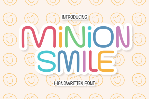 Minion Smile Font - Featured Image