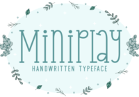 Miniplay Font - Featured Image