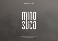 Minosuco Font - Featured Image